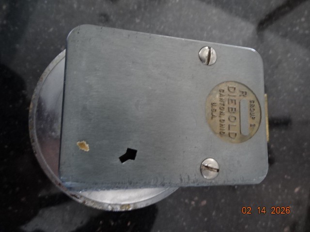 Sargent And Greenleaf /Diebold Working Mechanical Dial And Lock - Group 2