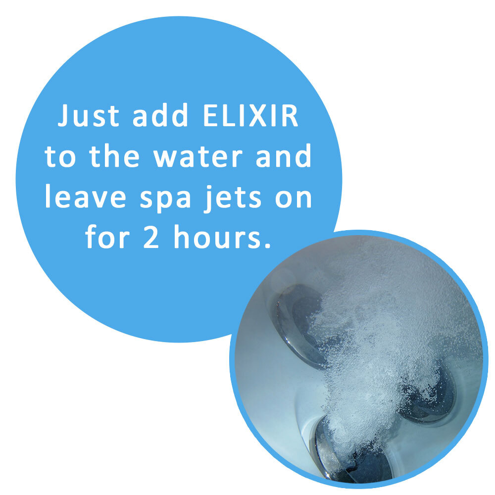 Puri Tech Spa Elixir 3-in-1 Weekly Care 2 Pack Cleaner Conditioner Clarifier Rem
