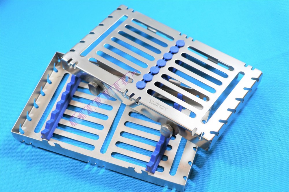 STERILIZATION CASSETTE FOR 7 INSTRUMENTS DENTAL STERILIZATION GERMAN PREMIUM