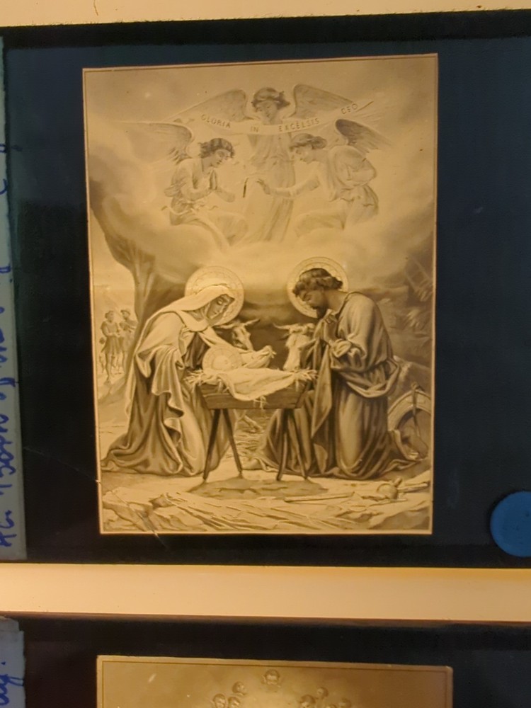 Six Lantern Slides Religious