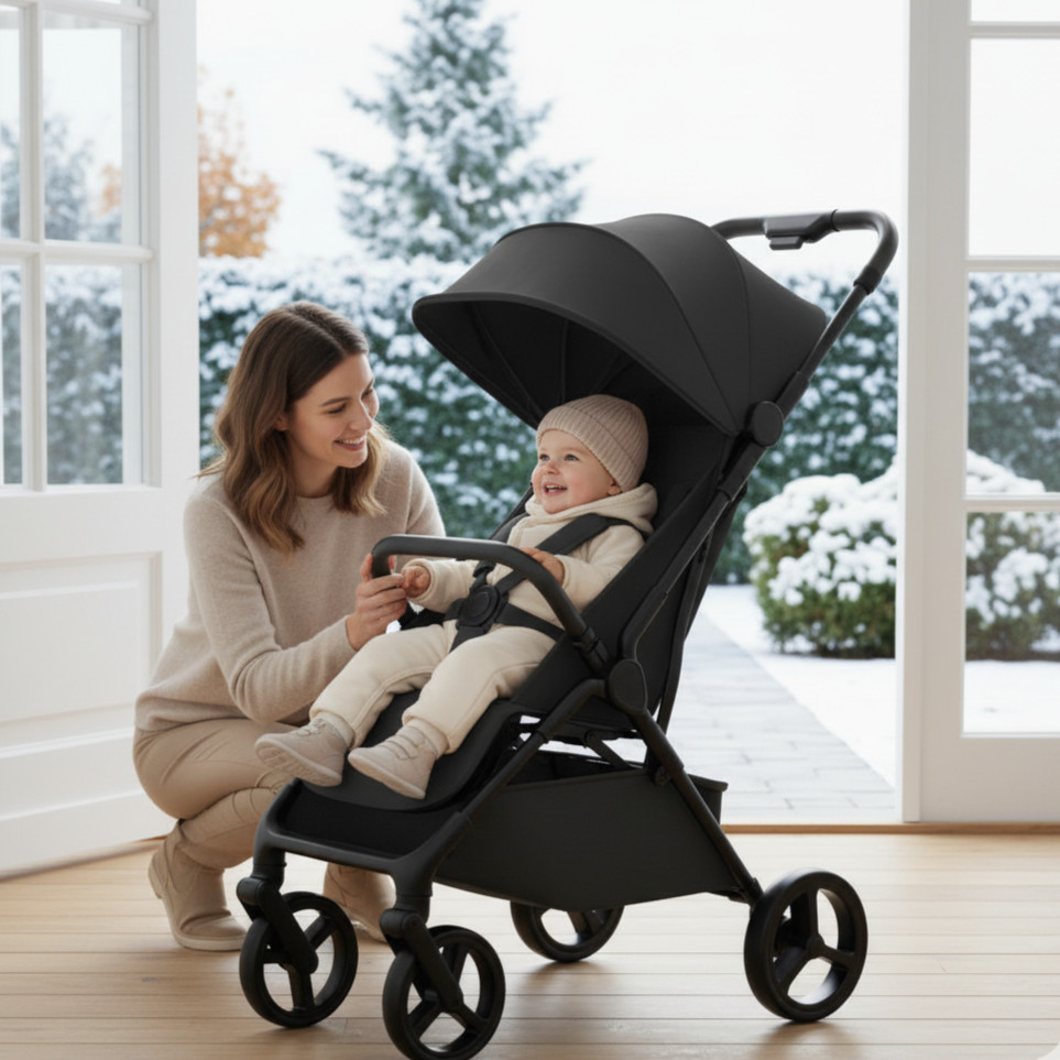 Mamazing Air Lite Lightweight Baby Stroller Carbon Fiber Compact Travel-Friendly