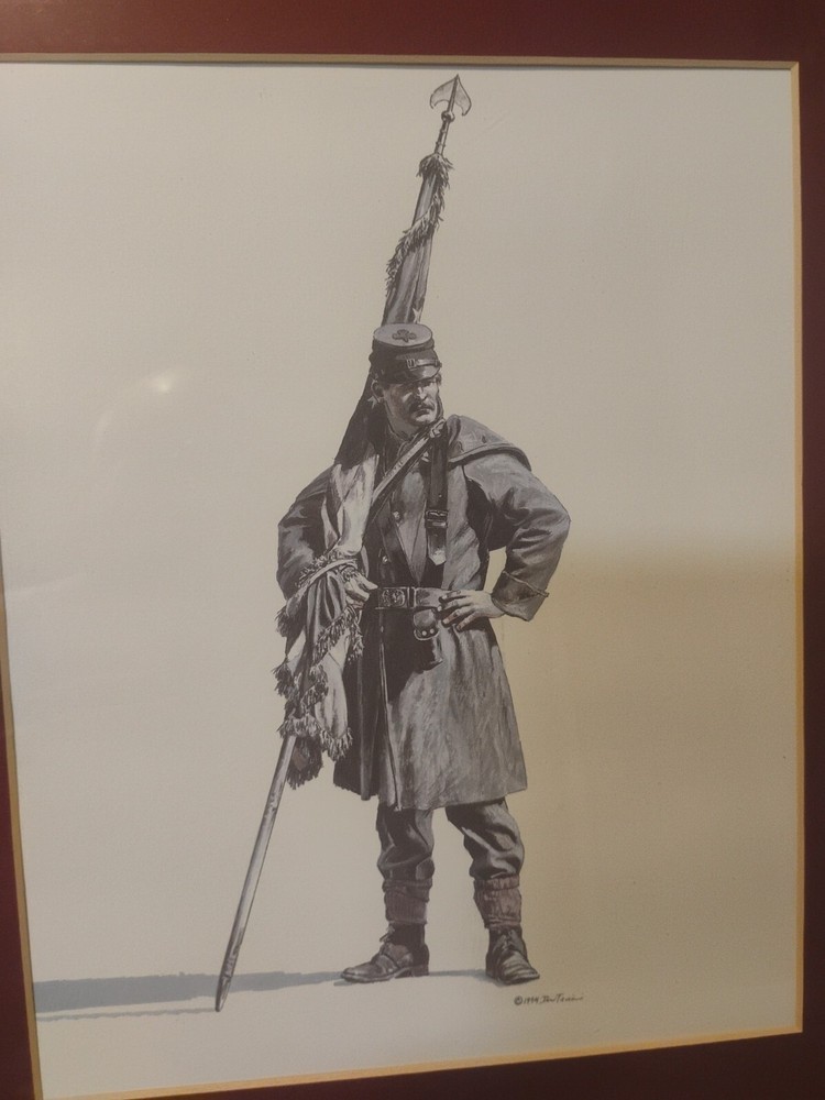 Civil War Officer Artwork