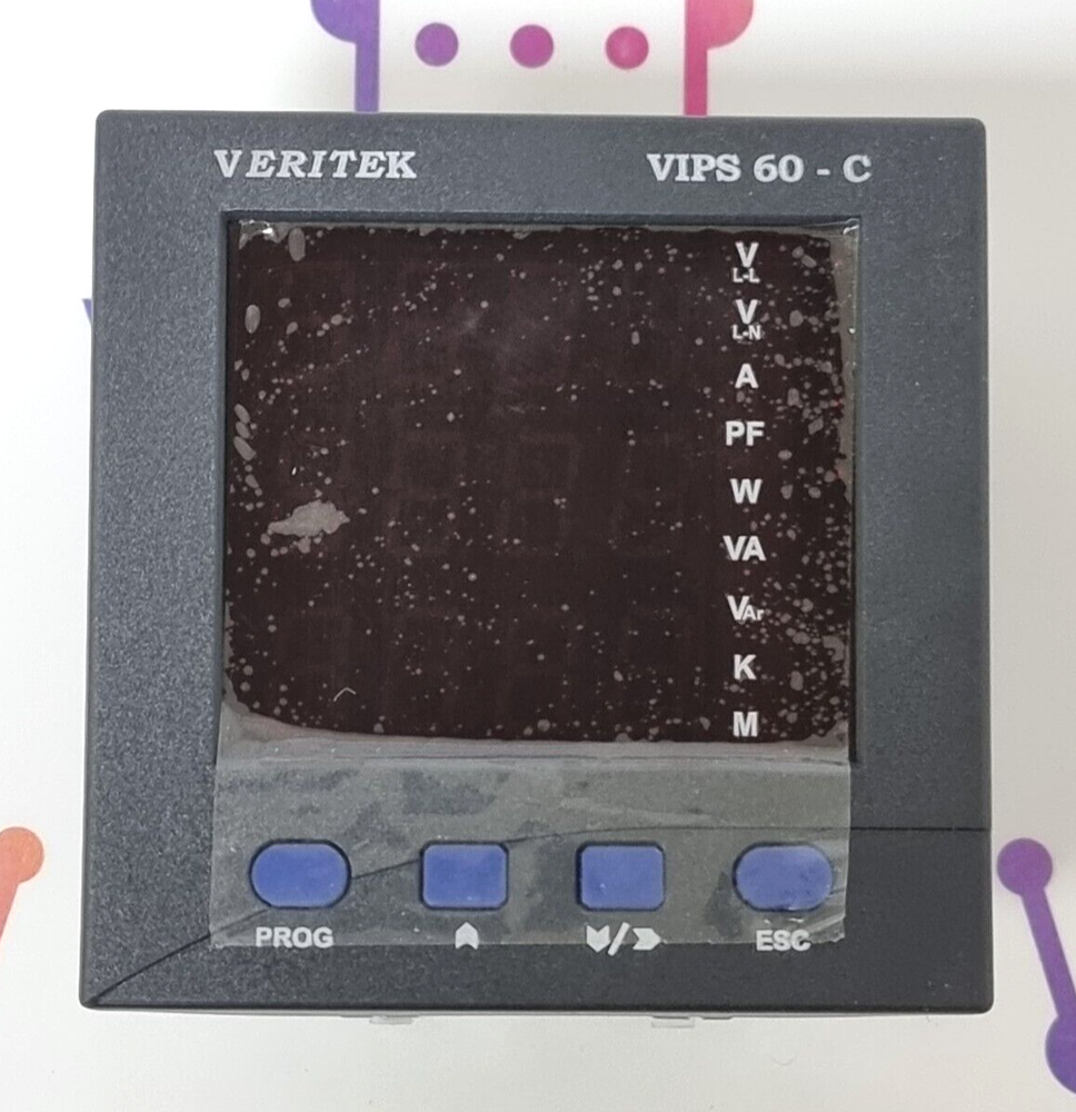 VERITEK VIPS60-C LED Multifunction Meter