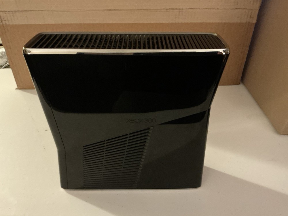 Microsoft Xbox 360 Black Video Game Console with Kinect Sensor & Accessories