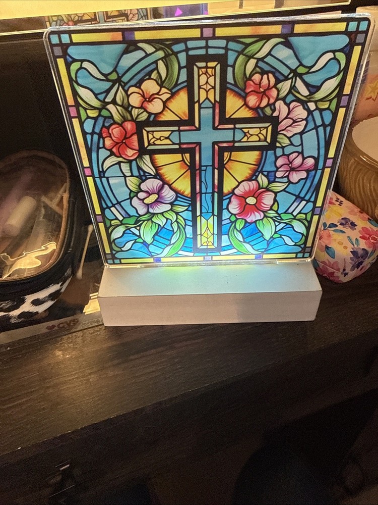 Light With Cross