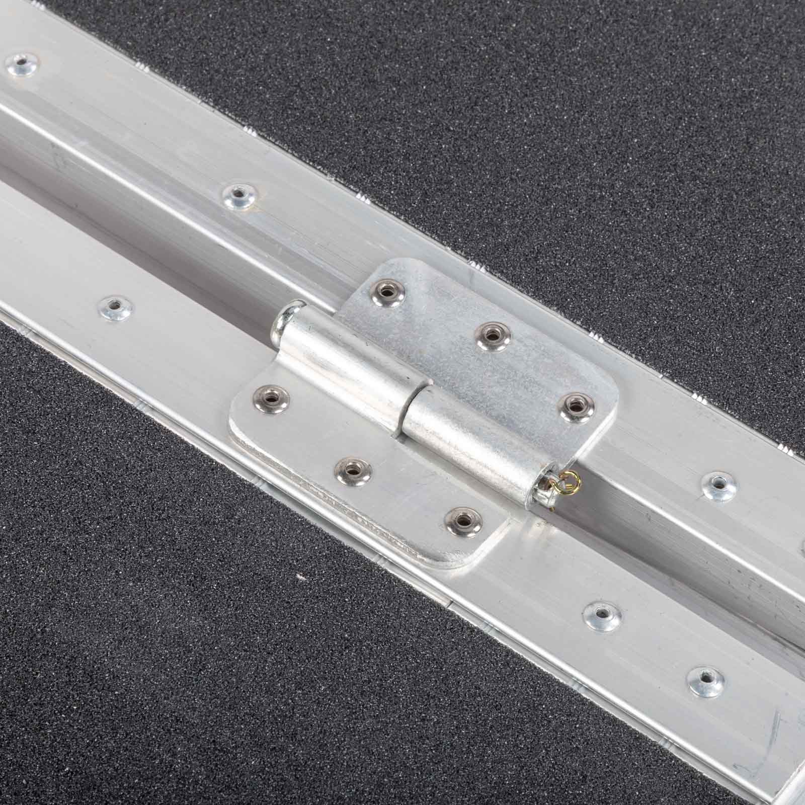 10ft Aluminum Folding Wheelchair Ramp Handicap Scooter Ramp Non-Slip 800LBS