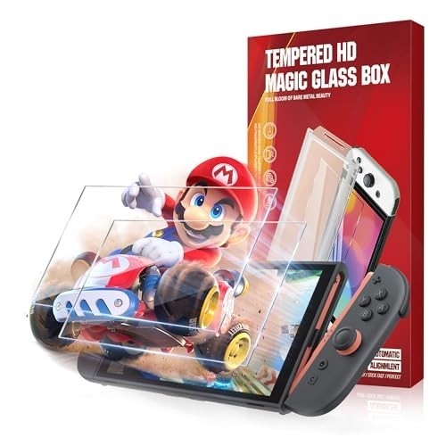 2 Pack Tempered Glass Screen Protector for Nintendo Switch 2 (2025) - Auto Align