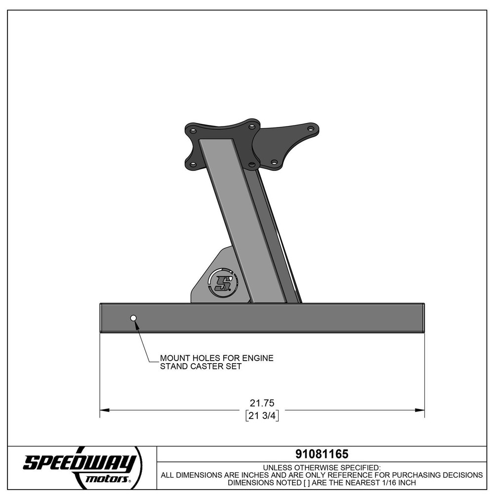 Fits Ford Coyote Rolling Engine Storage Stand