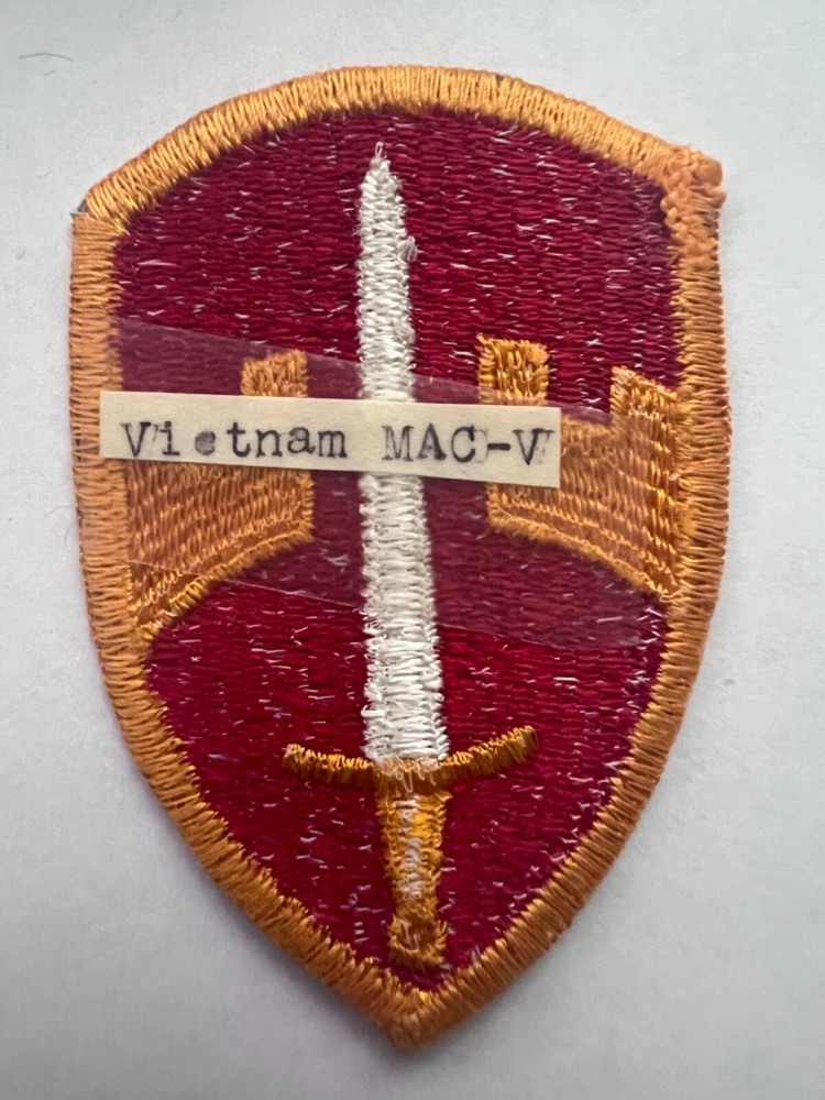 Vietnam MAC-V Army Patch