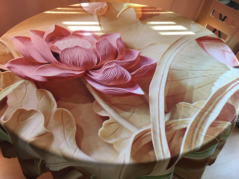 3D Round Tablecloth