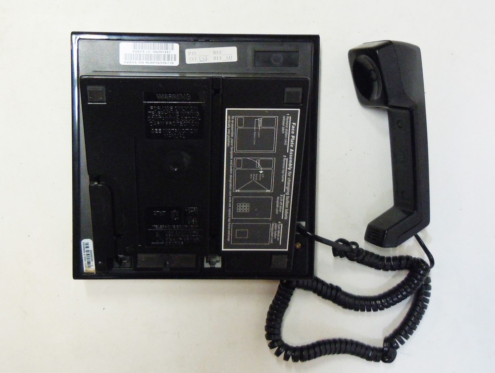 Avaya 7406 Plus BLACK 18 Button Telephone with Display 106202443 SHIP *SAME* DAY