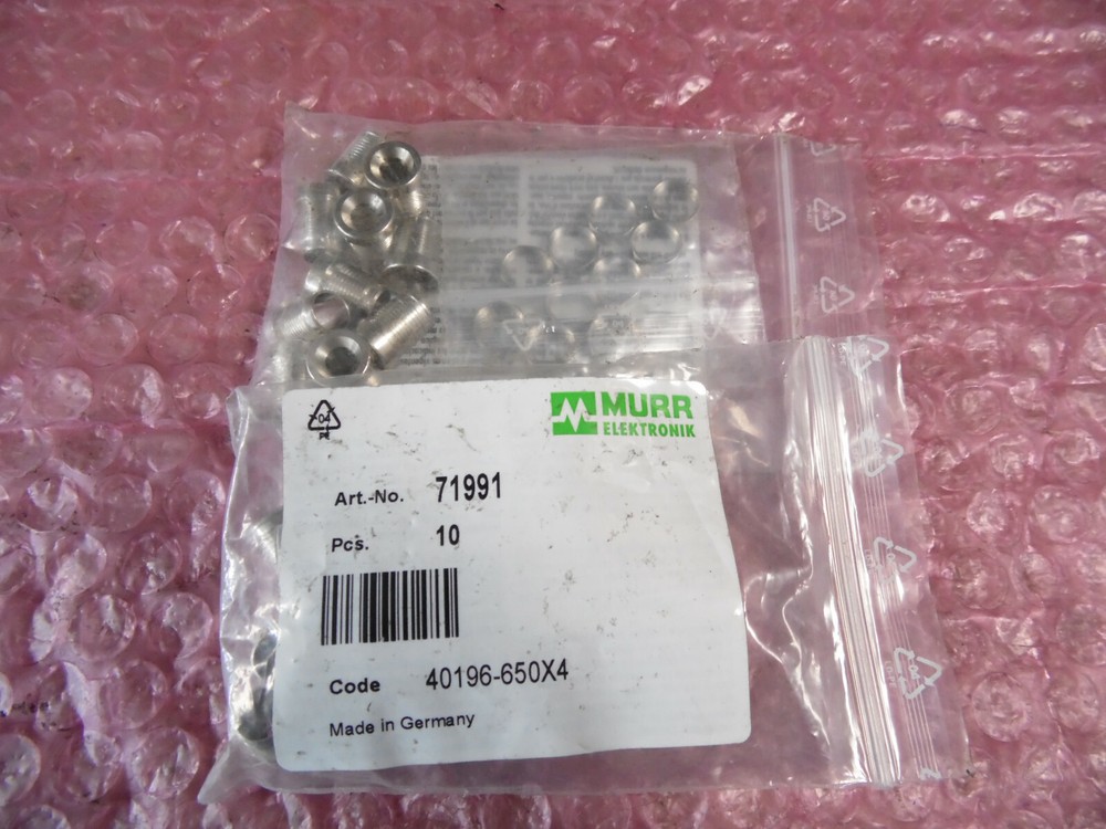 Murr 71991, LED Socket, New Original Packaging with 10 Pieces