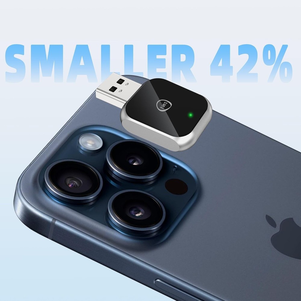 Android Auto Wireless Adapter Carplay - 2 in 1 Wireless Android Auto Car Adapter