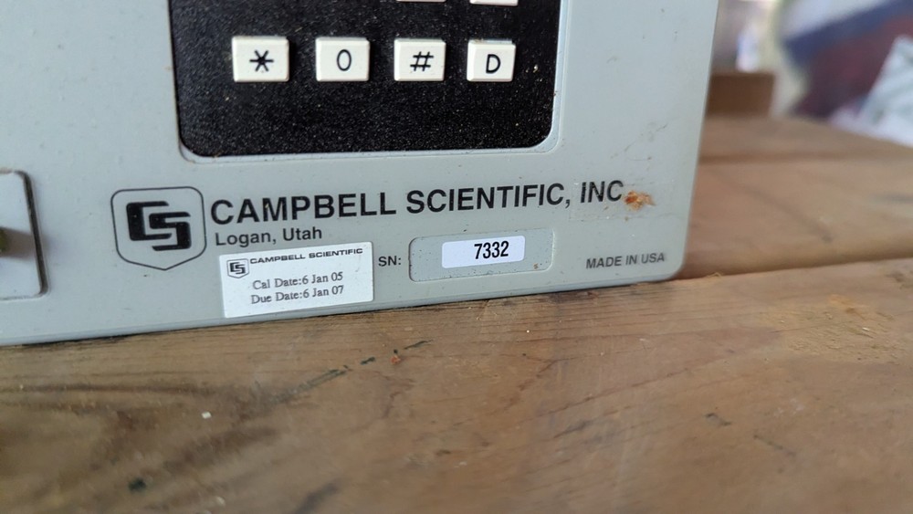 *UNTESTED* Campbell Scientific Micrologger Model CR23X