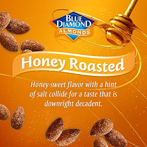 Honey Roasted Snack Almonds 1 Pound