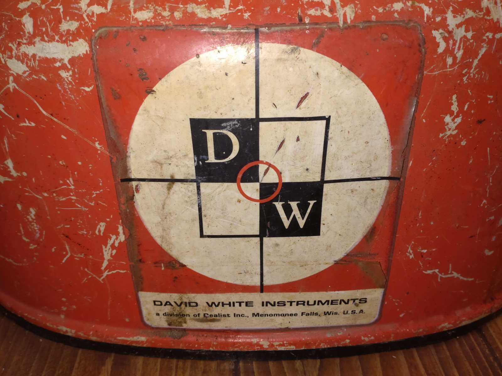 Vintage Meridian 8090 Transit Level & Case David White Realist Tested Working