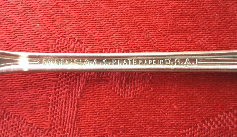 Seafood Cocktail Forks (4) Sheffield Five Pattern Silverplate