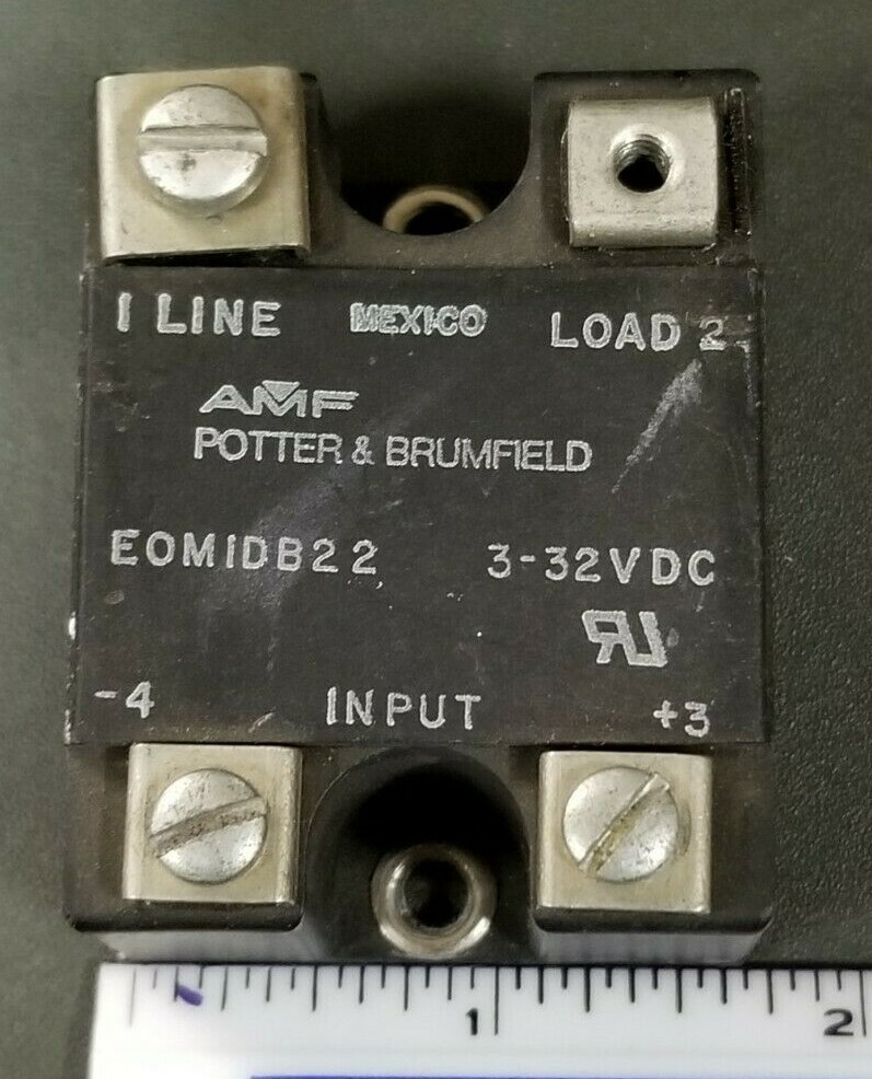 AMF Potter & Brumfield EOMIDB22 E0MIDB22 3-32V Solid State Relay