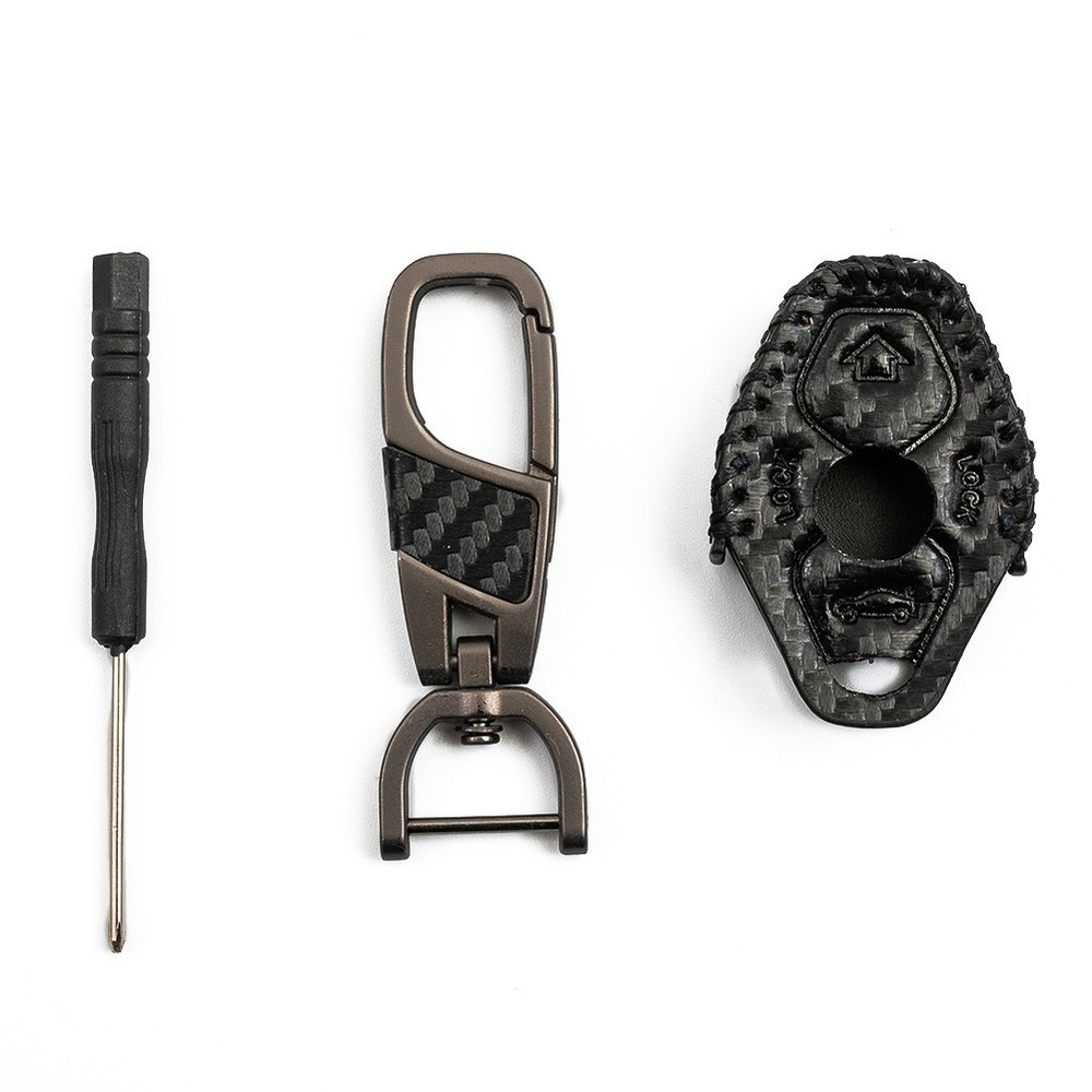 Carbon Fiber Auto Car Key Cases For M3 E38 E39 E46 E53 E60 E61 E83 E85 & E86