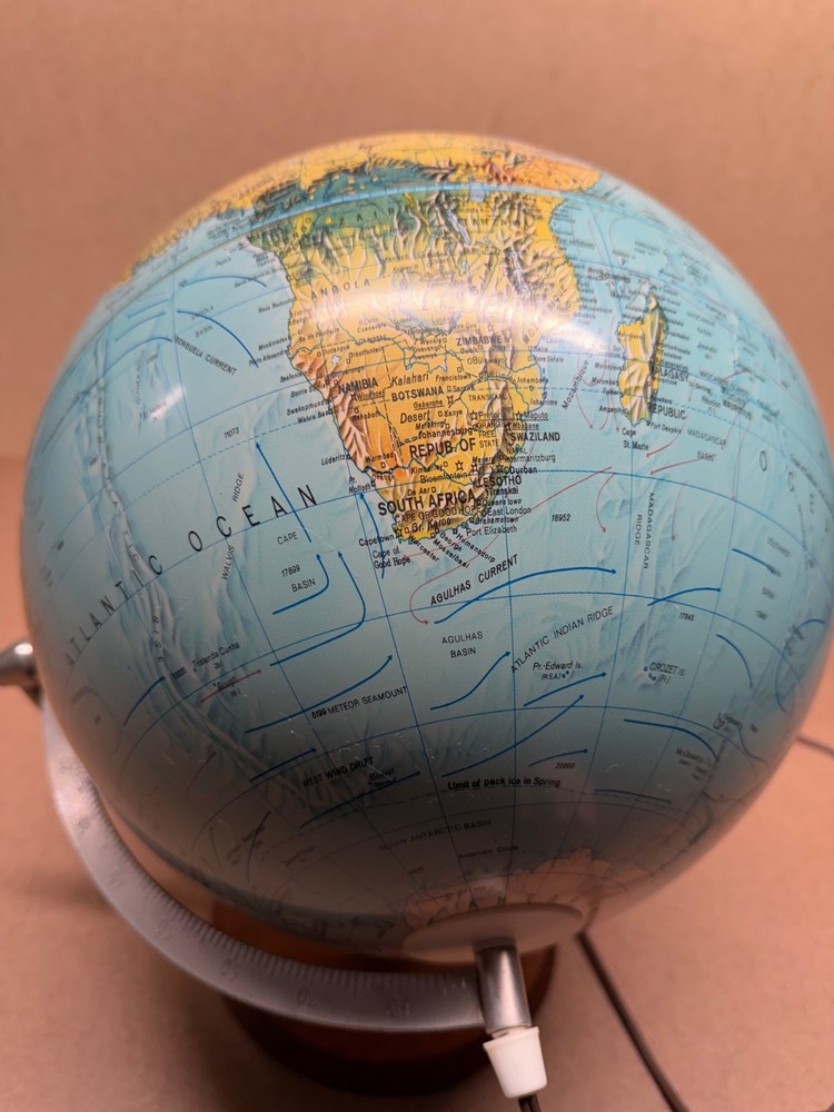 Nice Vintage Scan Globe Danish Dated 1972 Working Order
