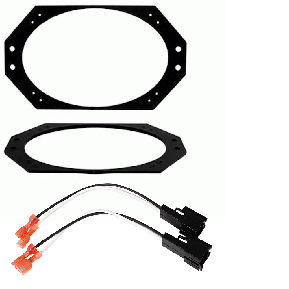 Pioneer 210W | 4"x6" 3-Way | Dash Speakers & kit | for 1997-2006 Jeep Wrangler