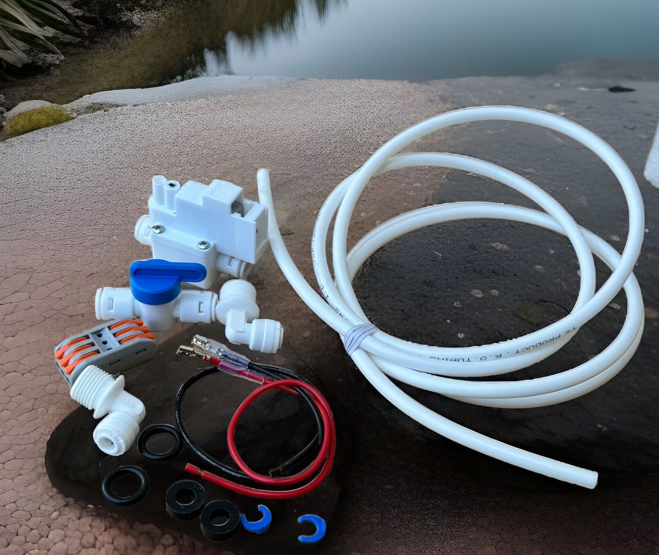 110V 24V DC/AC Diaphragm Booster Water Pump for RO Reverse Osmosis Caravan RV