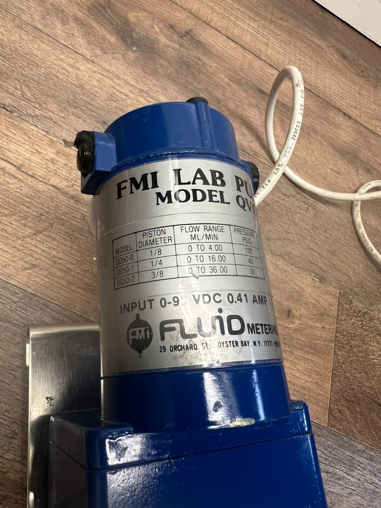 FMI Fluid Metering QVG50 Lab Pump with V200 Stroke Rate Controller