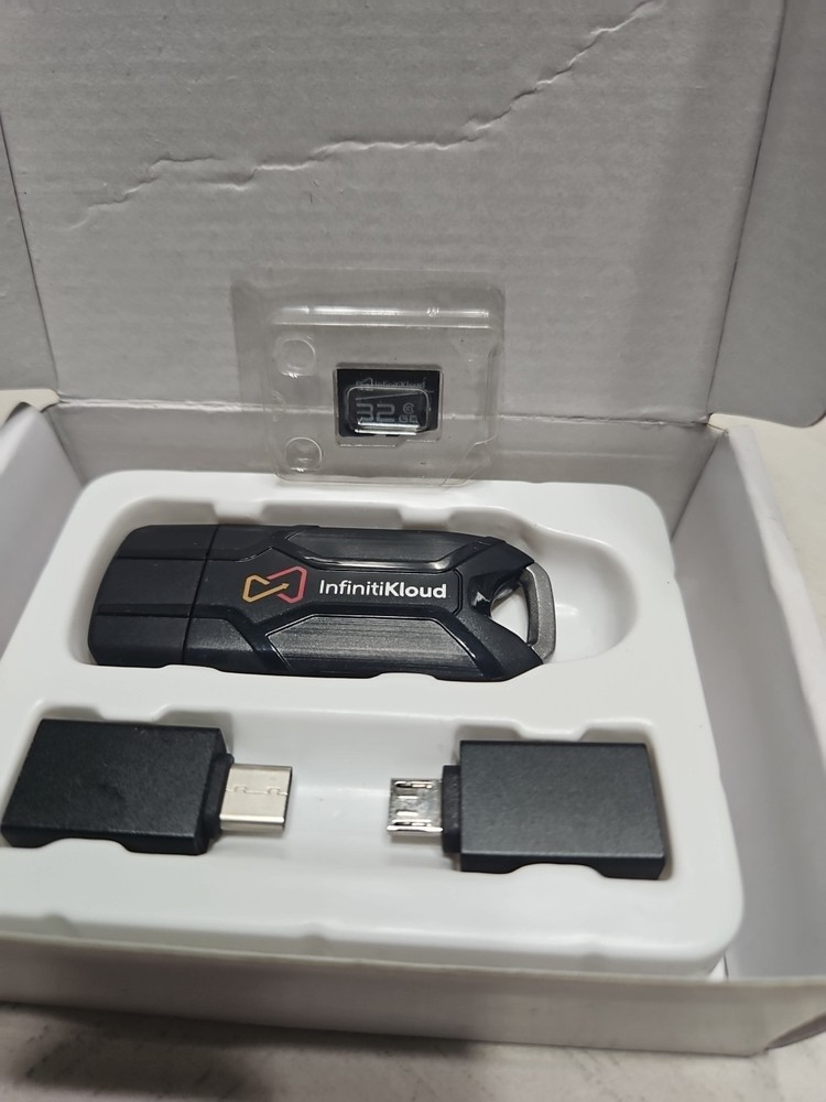 NEW & Factory Sealed:  InfinitiKloud SD Use with PC MAC Android Data Transfer