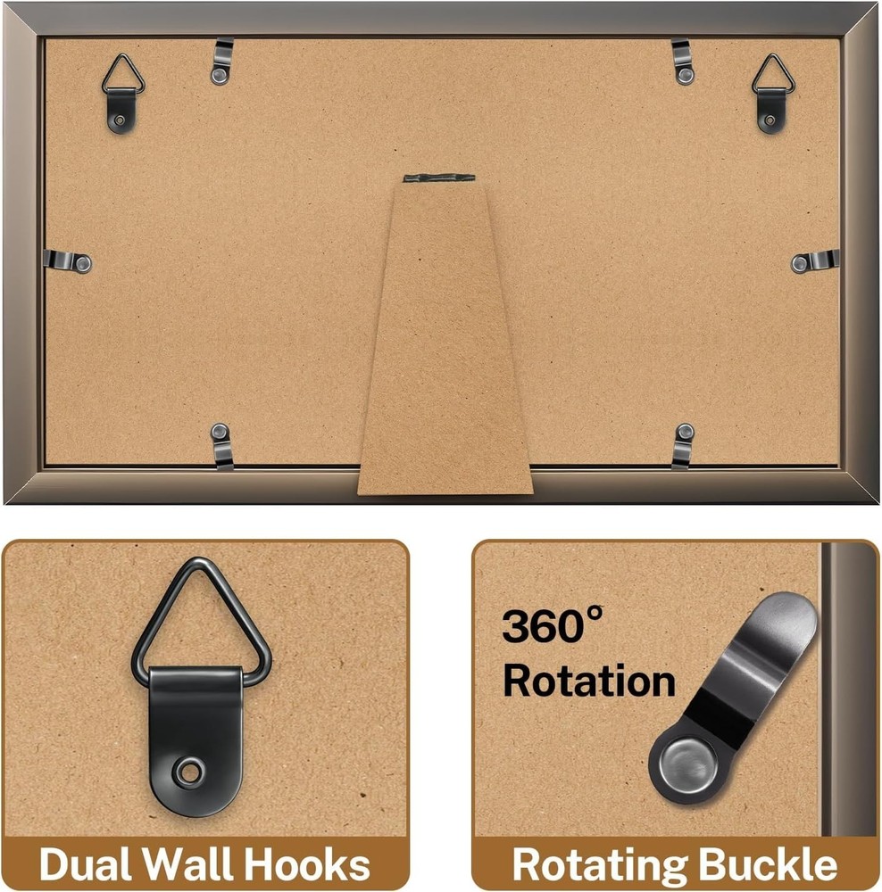 Graded Card Display Frame – Compatible with PSA, CGC, TAG Slabs – Solid Wood ...