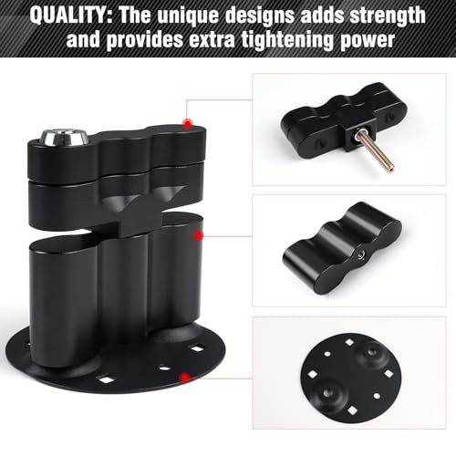 RX-LOX-PM Pack Mount Lock with Key – Compatible with Gasoline Pack, Black