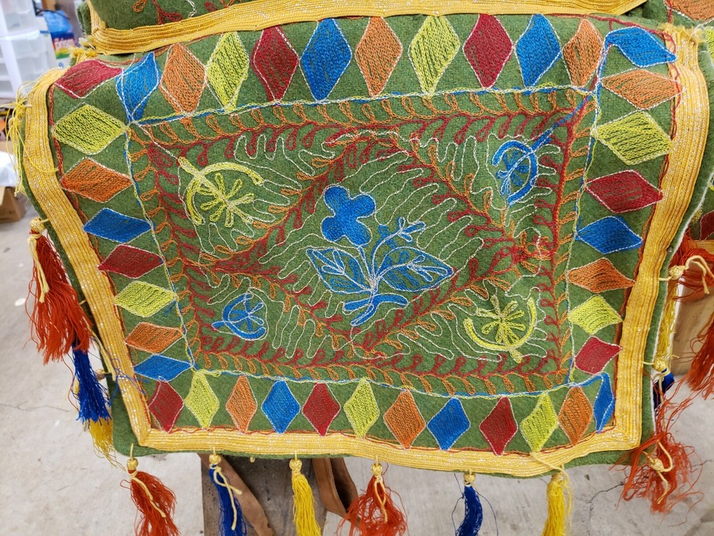 Handcrafted Saudi Ceremonial Saddle