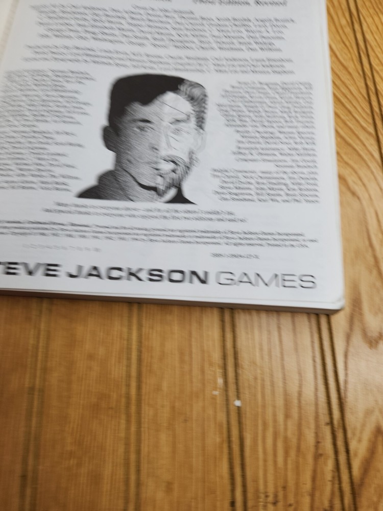 Steve Jackson's GURPS Generic Universal RolePlaying System Basic Set 3rd Ed 1994