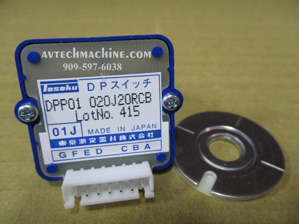 DPP01-020J20RCB Tosoku Digital Code Rotary Switch 15 Degree Angle