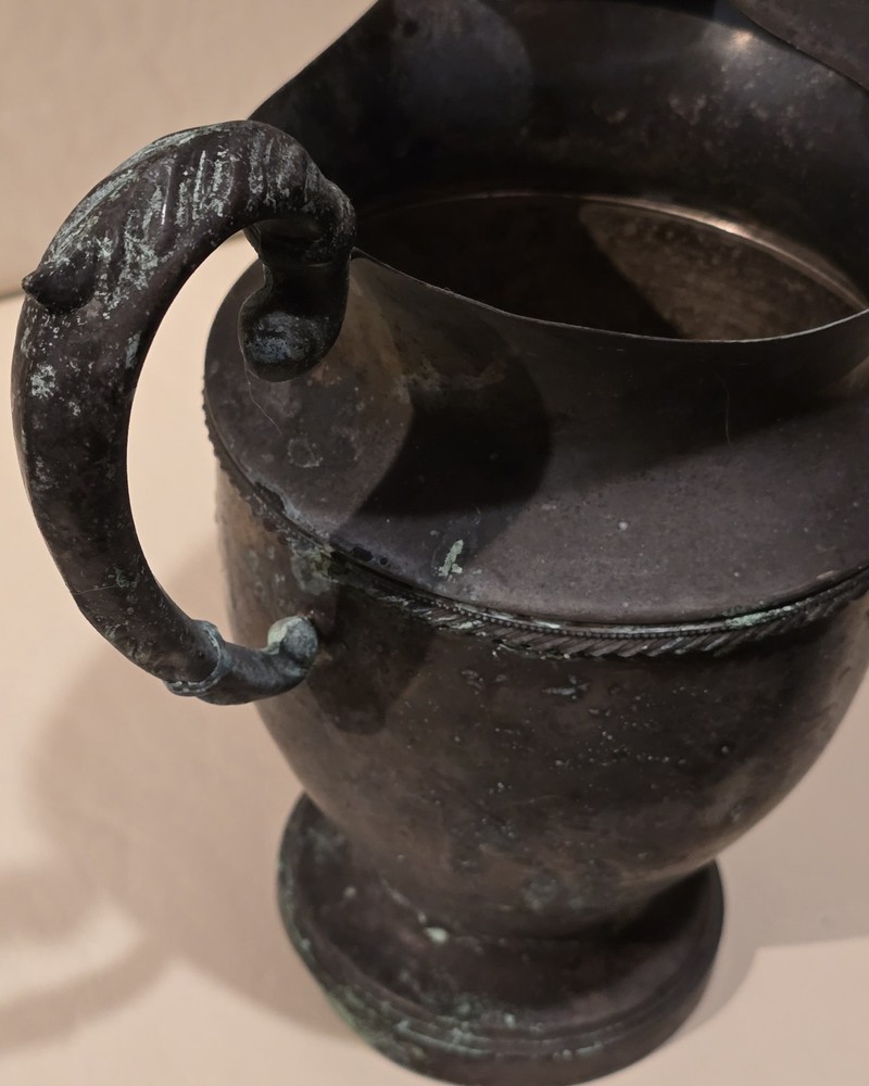 9" Elegant Birks Brand Rideau Plate Classic Design Silver Water Pitcher Jug