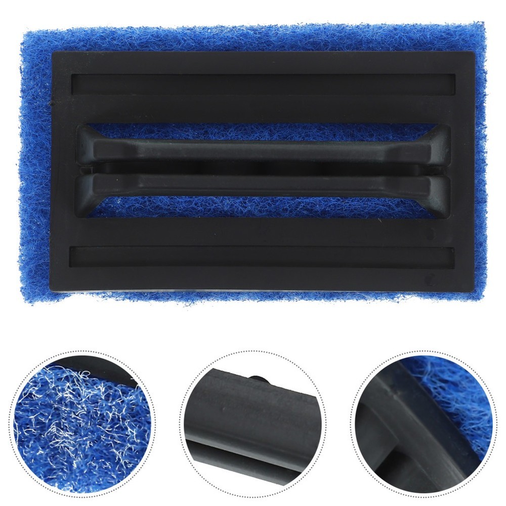 3 Pcs Cleaning Brush Ink Pad Triangular Screen Window Cleaner Remover