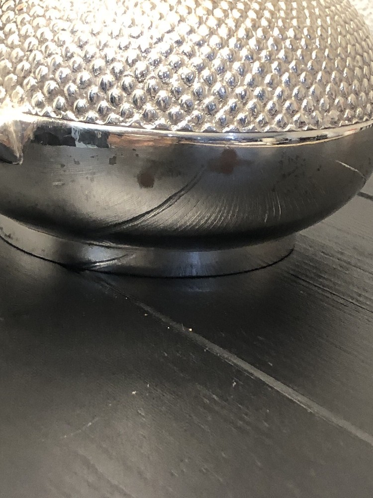 Vintage Silver Plated Tea Pot With Handle Made in India