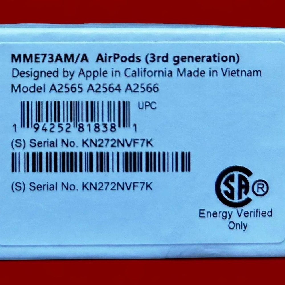 Apple AirPods (3rd generation)