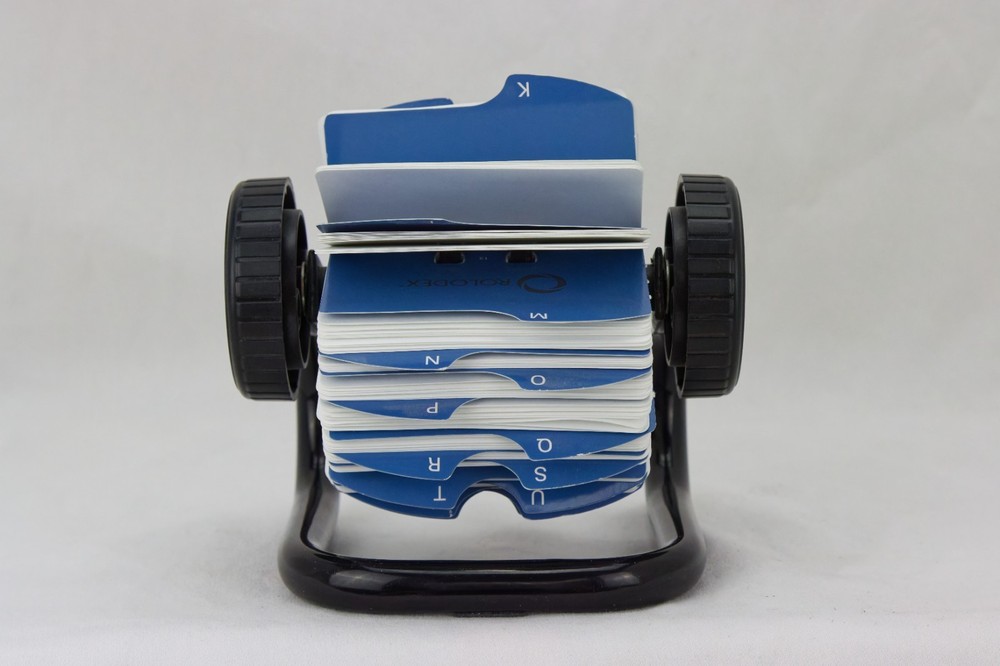 Rolodex, Open Rotary, Vintage