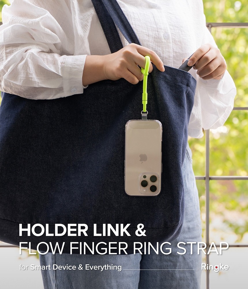 For Universal Phone Strap | Ringke [Holder Link Flow] Tether Tab Finger Strap