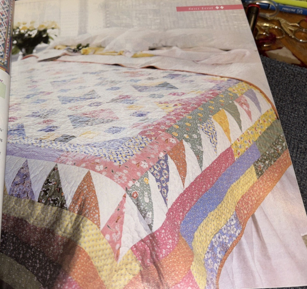Rare McCall's QUILTING Quilt Pattern August 2003 Bk