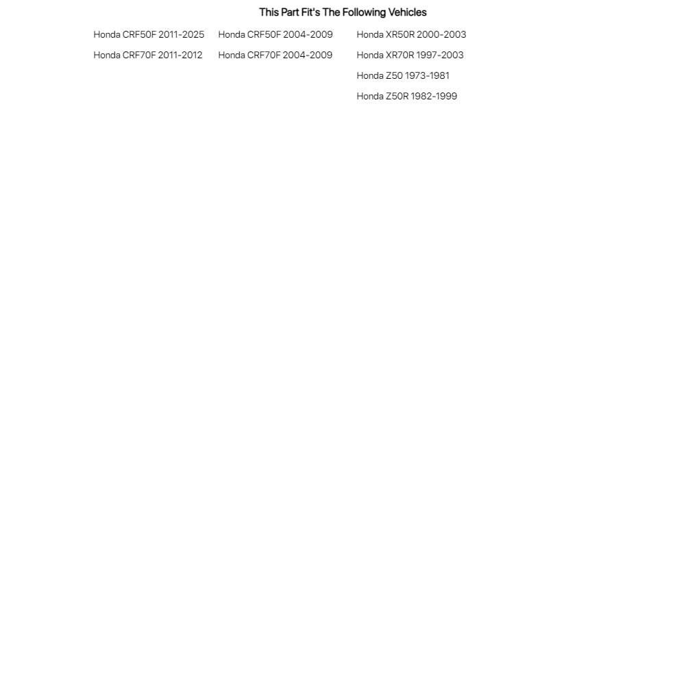 Tusk Swing Arm Bearing Kit For HONDA XR70R 1997-2003