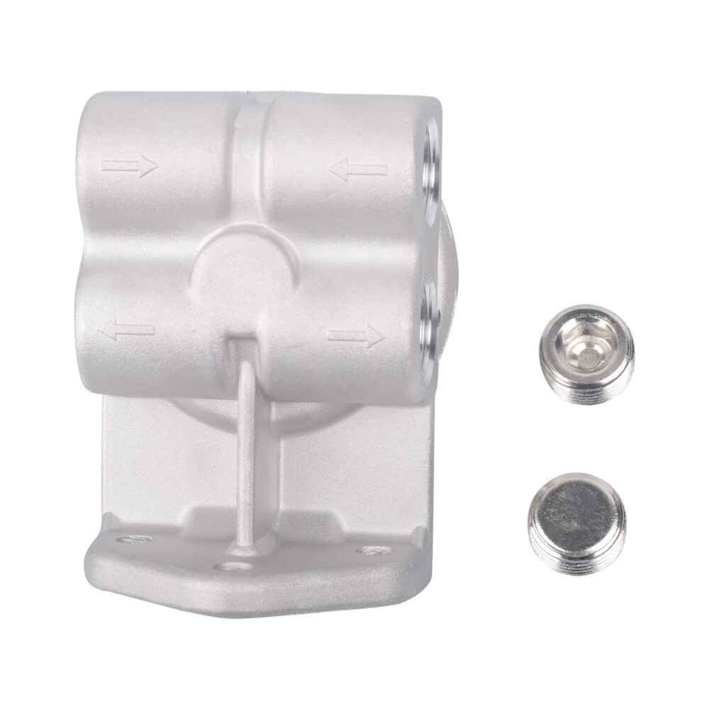 4770 / WIX 24770 Diesel Fuel Filter Remote Mount Base For CAT 1R-0749 1R-0750