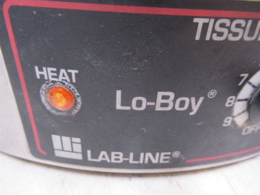 Lab Line Tissue Float Bath Lo-boy 26103 Heated Lab Bath Unit Round 9" Diameter