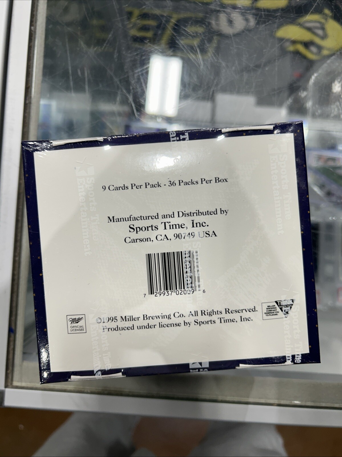 1995 Sportstime Miller Genuine Brewing Trading Cards X8 Box Factory Sealed Lot!