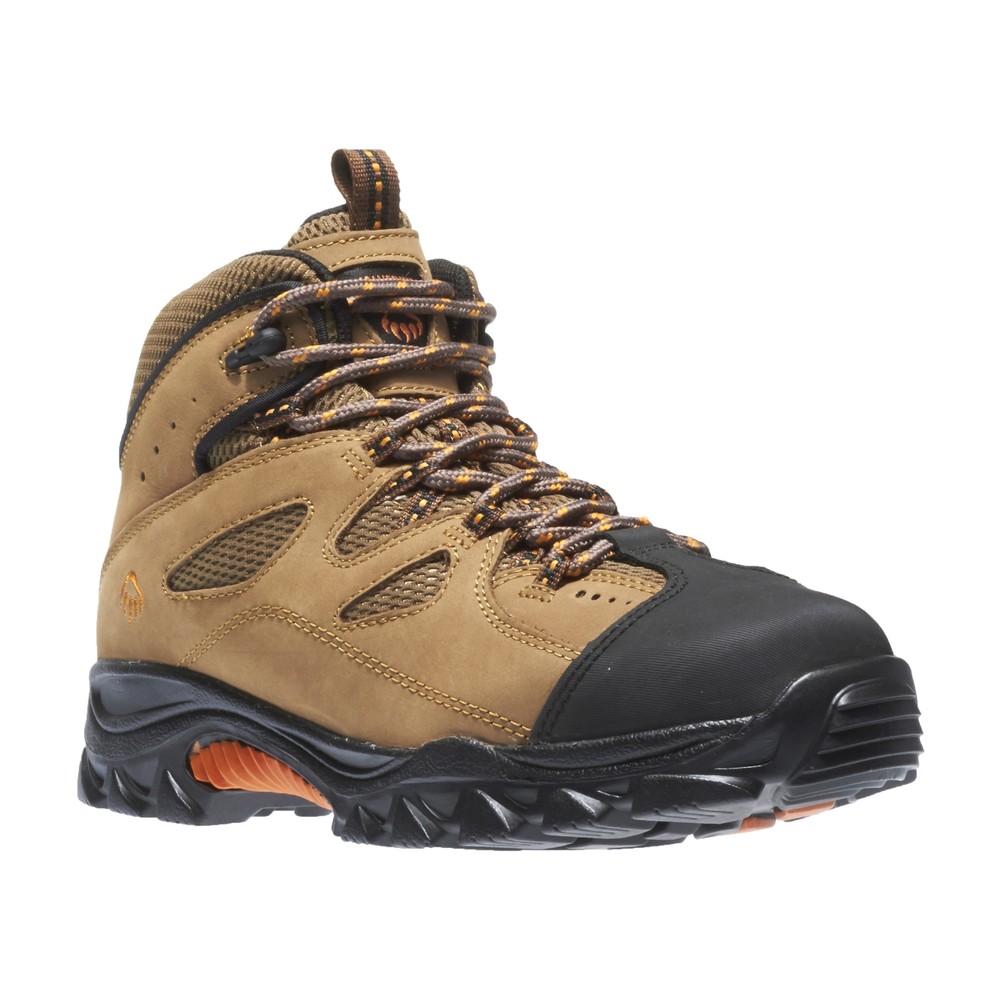 Wolverine Men Hudson Steel-Toe Work Boot Work Boots Leather