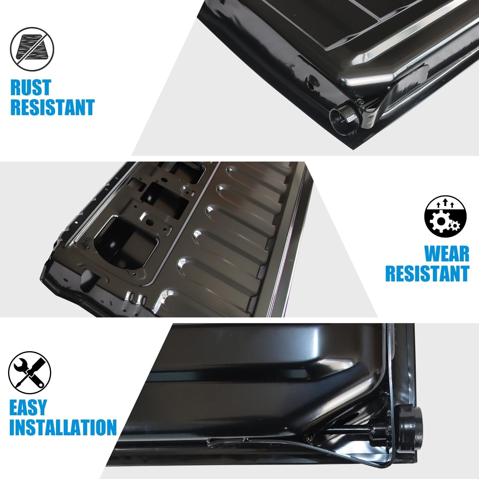 New Steel Tailgate Assembly for 2009-2018 Ram 1500 2500 3500 Pickup Tail Gate