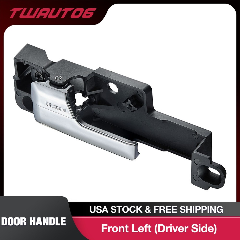 Chrome Inner Inside Door Handle Front Driver Side For 2007-2012 Lincoln MKZ Base