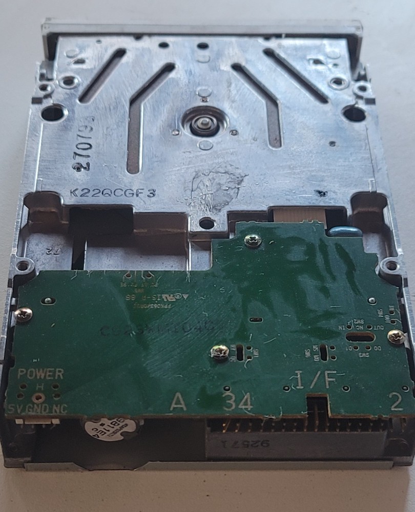 Panasonic JF-3 3.5" Internal Floppy Disk Drive — Untested, Label Intact