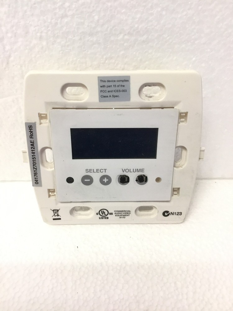 BOSE ControlSpace CC-16 Zone Controller White 275433 WORKING FREE SHIPPING