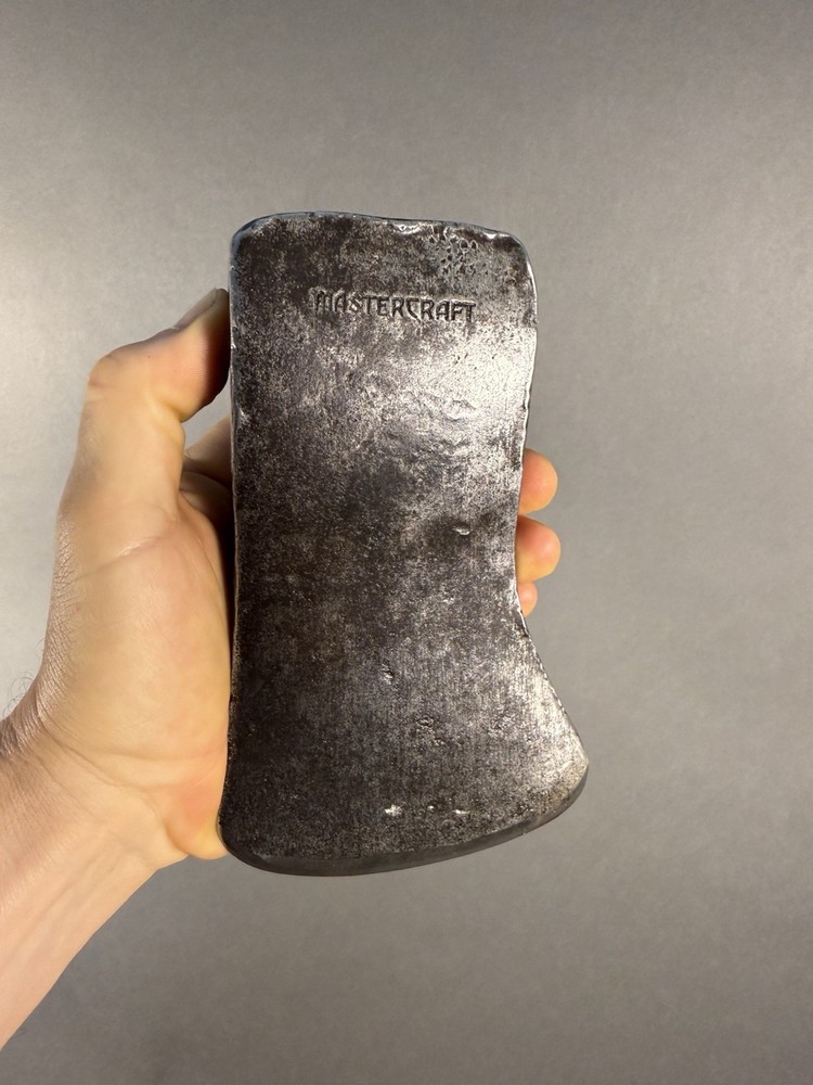 Vintage MASTERCRAFT Single Bit Axe Head. 3lbs 2.1oz.